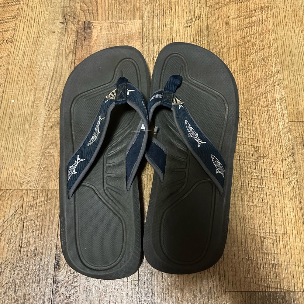 Columbia PFG Brewha Flip Flops - Men’s size 11